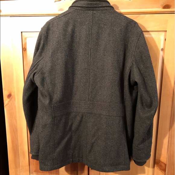 rocha. john rocha brown tweed wool mens jacket - Picture 2 of 7